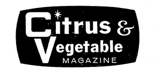 CITRUS AND VEGETABLE MAGAZINE