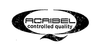 ACRIBEL CONTROLLED QUALITY