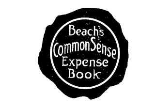 BEACH'S COMMON SENSE EXPENSE BOOK