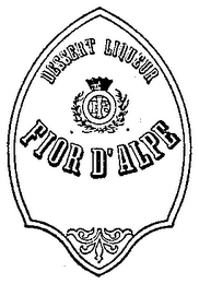 DESSERT LIQUEUR (PLUS OTHER NOTATIONS)