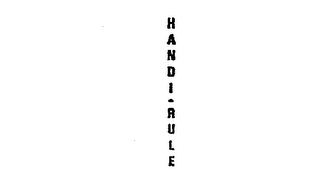 HANDI-RULE