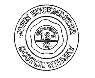 JOHN BUCKMASTER SCOTCH WHISKEY (PLUS OTHER NOTATIONS)