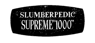 SLUMBERPEDIC SUPREME "1000"