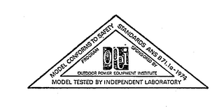 OPEI (PLUS OTHER NOTATIONS)