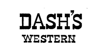 DASH'S WESTERN