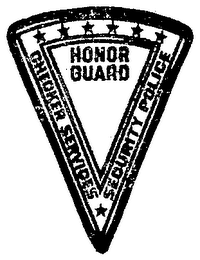 HONOR GUARD (PLUS OTHER NOTATIONS)