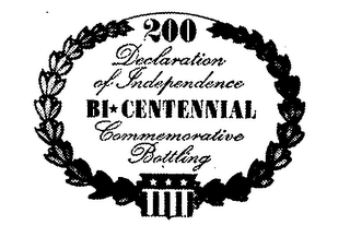 200 DECLARATION OF INDEPENDENCE (PLUS OTHER NOTATIONS)