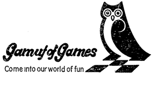 GAMUT OF GAMES COME INTO OUR WORLD OF FUN