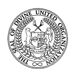 THE SEAL OF DIVINE UNITED ORGANIZATION WORK IS WORSHIP