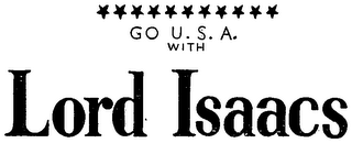 GO U.S.A. WITH LORD ISAACS