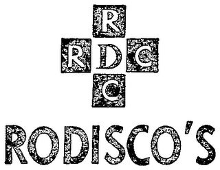 RODISCO'S (PLUS OTHER NOTATIONS)