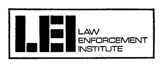 LEI LAW ENFORCEMENT INSTITUTE