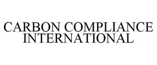 CARBON COMPLIANCE INTERNATIONAL