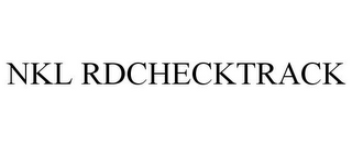 NKL RDCHECKTRACK