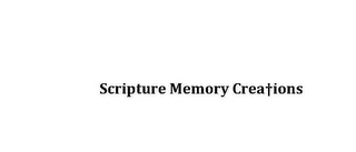 SCRIPTURE MEMORY CREATIONS