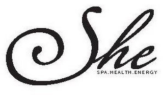 SHE SPA.HEALTH.ENERGY