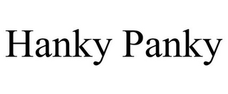 HANKY PANKY