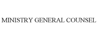 MINISTRY GENERAL COUNSEL