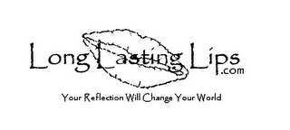 LONG LASTING LIPS .COM YOUR REFLECTION WILL CHANGE YOUR WORLD
