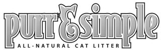 PURR & SIMPLE ALL-NATURAL CAT LITTER