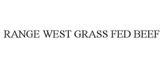 RANGE WEST GRASS FED BEEF