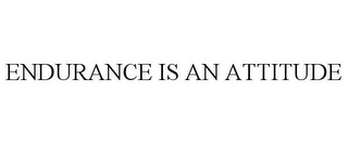 ENDURANCE IS AN ATTITUDE