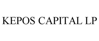 KEPOS CAPITAL LP