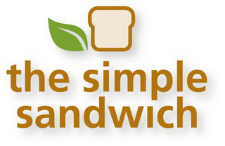 THE SIMPLE SANDWICH