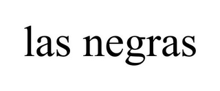 LAS NEGRAS