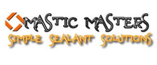 MASTIC MASTERS SIMPLE SEALANT SOLUTIONS