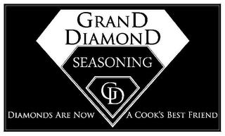 GRAND DIAMOND SEASONING GD DIAMONDS ARENOW A COOK'S BEST FRIEND