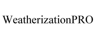 WEATHERIZATIONPRO