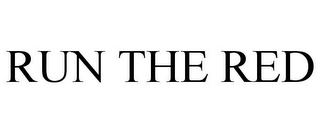 RUN THE RED