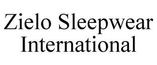 ZIELO SLEEPWEAR INTERNATIONAL