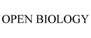 OPEN BIOLOGY