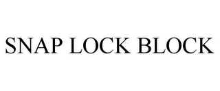 SNAP LOCK BLOCK