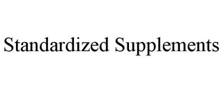 STANDARDIZED SUPPLEMENTS