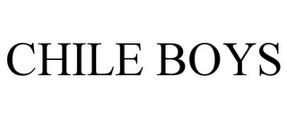 CHILE BOYS