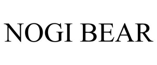 NOGI BEAR