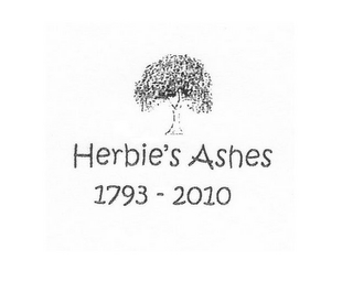 HERBIE'S ASHES 1793 - 2010