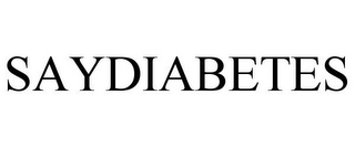 SAYDIABETES