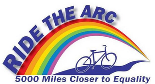 RIDE THE ARC 5000 MILES CLOSER TO EQUALITY