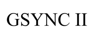 GSYNC II