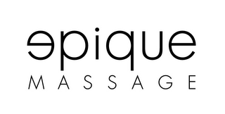 EPIQUE MASSAGE