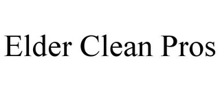 ELDER CLEAN PROS