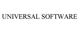 UNIVERSAL SOFTWARE