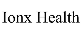 IONX HEALTH