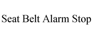 SEAT BELT ALARM STOP