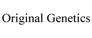 ORIGINAL GENETICS