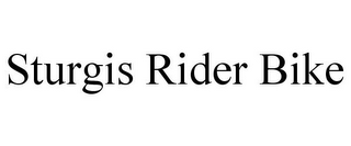 STURGIS RIDER BIKE